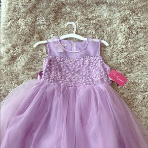 Beautiful Tulle overlay girls dress!